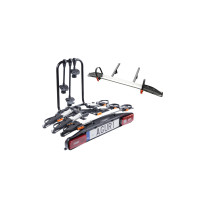Bagażnik rowerowy na hak Aguri Active Bike PRO 4 rowery 3+1 srebrny