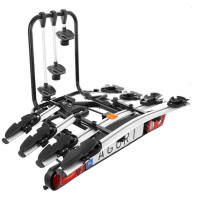 Aguri Active Bike PRO 4 rowery bagażnik - platforma na hak czyli 3+1 srebrny