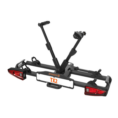 Bagażnik rowerowy na hak SPINDER TX2 LED | NOWOŚĆ 2025 | składany 